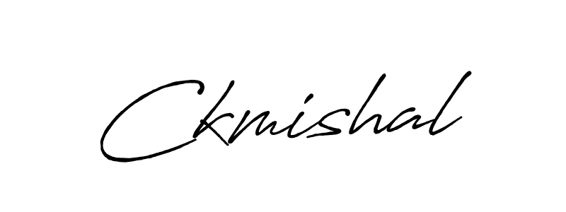 You should practise on your own different ways (Antro_Vectra_Bolder) to write your name (Ckmishal) in signature. don't let someone else do it for you. Ckmishal signature style 7 images and pictures png