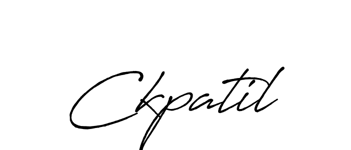Once you've used our free online signature maker to create your best signature Antro_Vectra_Bolder style, it's time to enjoy all of the benefits that Ckpatil name signing documents. Ckpatil signature style 7 images and pictures png