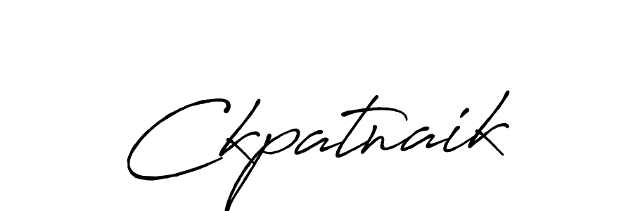 The best way (Antro_Vectra_Bolder) to make a short signature is to pick only two or three words in your name. The name Ckpatnaik include a total of six letters. For converting this name. Ckpatnaik signature style 7 images and pictures png