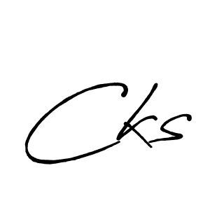 Make a beautiful signature design for name Cks. With this signature (Antro_Vectra_Bolder) style, you can create a handwritten signature for free. Cks signature style 7 images and pictures png