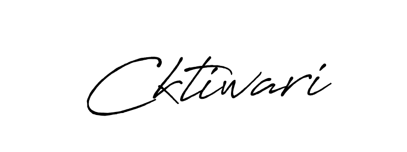 How to Draw Cktiwari signature style? Antro_Vectra_Bolder is a latest design signature styles for name Cktiwari. Cktiwari signature style 7 images and pictures png