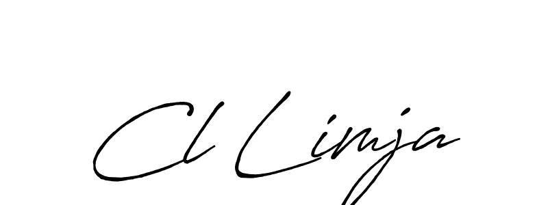 Also You can easily find your signature by using the search form. We will create Cl Limja name handwritten signature images for you free of cost using Antro_Vectra_Bolder sign style. Cl Limja signature style 7 images and pictures png