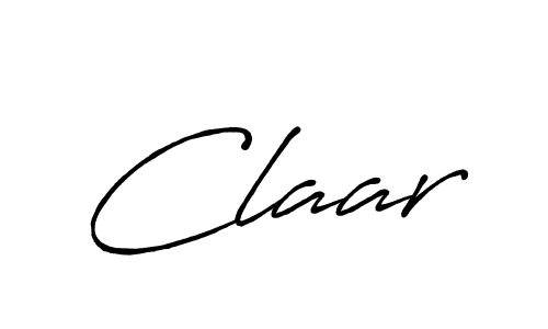 The best way (Antro_Vectra_Bolder) to make a short signature is to pick only two or three words in your name. The name Claar include a total of six letters. For converting this name. Claar signature style 7 images and pictures png