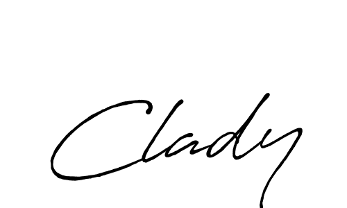 Similarly Antro_Vectra_Bolder is the best handwritten signature design. Signature creator online .You can use it as an online autograph creator for name Clady. Clady signature style 7 images and pictures png