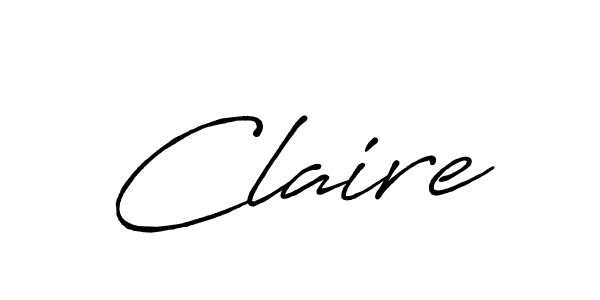 Also we have Claire name is the best signature style. Create professional handwritten signature collection using Antro_Vectra_Bolder autograph style. Claire signature style 7 images and pictures png