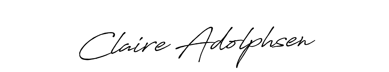 How to Draw Claire Adolphsen signature style? Antro_Vectra_Bolder is a latest design signature styles for name Claire Adolphsen. Claire Adolphsen signature style 7 images and pictures png
