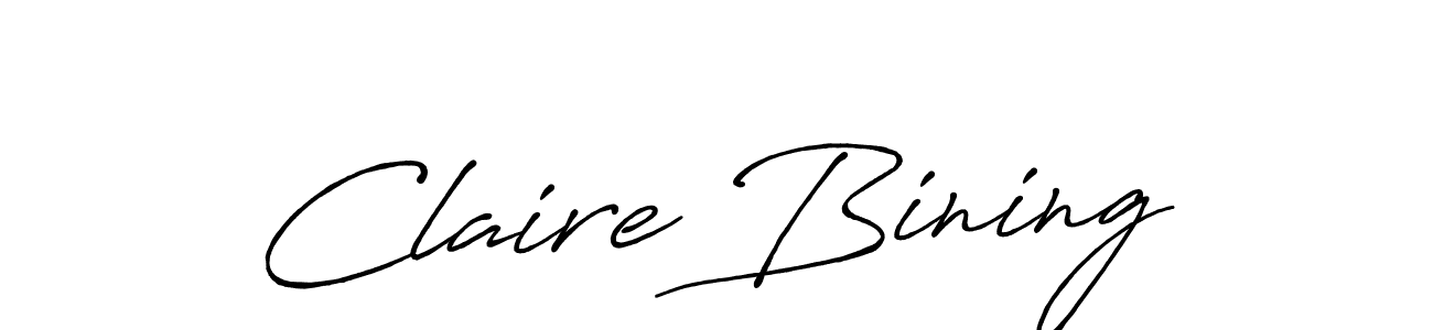 How to make Claire Bining signature? Antro_Vectra_Bolder is a professional autograph style. Create handwritten signature for Claire Bining name. Claire Bining signature style 7 images and pictures png