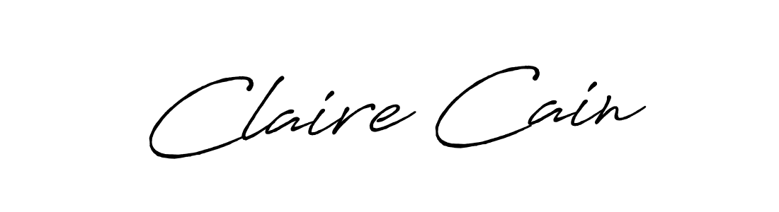 Best and Professional Signature Style for Claire Cain. Antro_Vectra_Bolder Best Signature Style Collection. Claire Cain signature style 7 images and pictures png