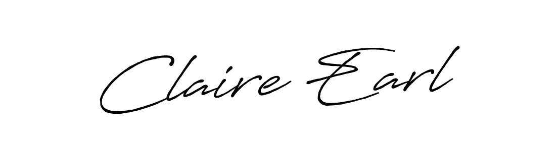 Also You can easily find your signature by using the search form. We will create Claire Earl name handwritten signature images for you free of cost using Antro_Vectra_Bolder sign style. Claire Earl signature style 7 images and pictures png