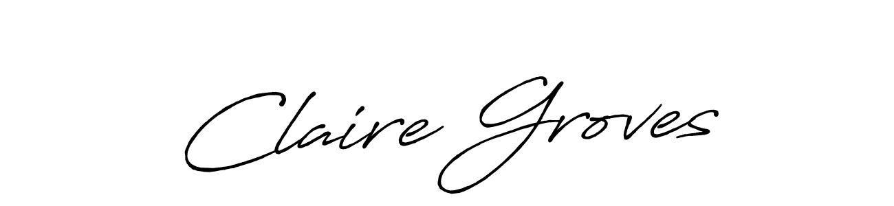 Also You can easily find your signature by using the search form. We will create Claire Groves name handwritten signature images for you free of cost using Antro_Vectra_Bolder sign style. Claire Groves signature style 7 images and pictures png