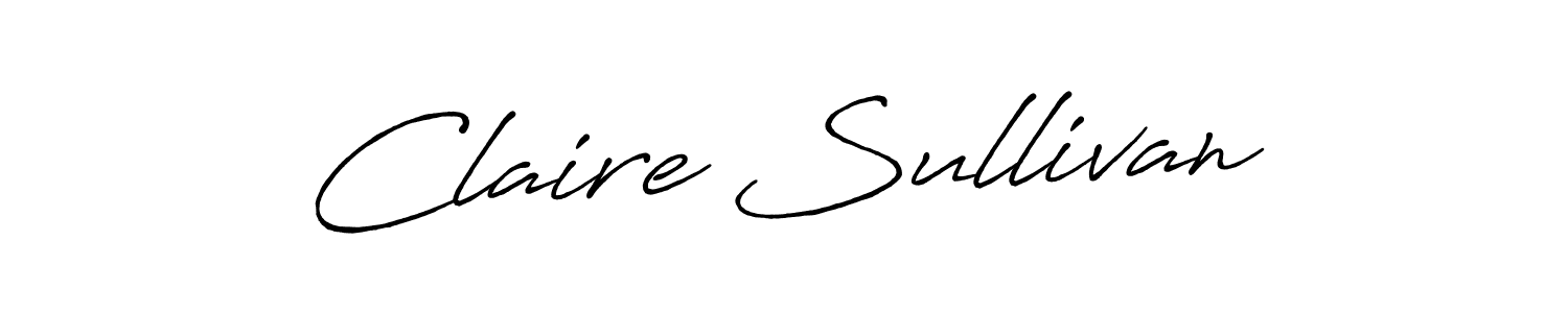 How to make Claire Sullivan signature? Antro_Vectra_Bolder is a professional autograph style. Create handwritten signature for Claire Sullivan name. Claire Sullivan signature style 7 images and pictures png