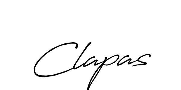 Once you've used our free online signature maker to create your best signature Antro_Vectra_Bolder style, it's time to enjoy all of the benefits that Clapas name signing documents. Clapas signature style 7 images and pictures png