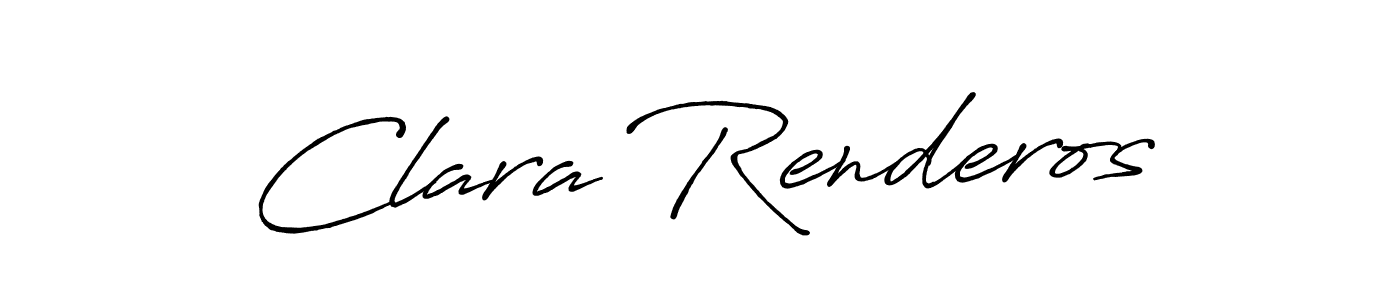 You can use this online signature creator to create a handwritten signature for the name Clara Renderos. This is the best online autograph maker. Clara Renderos signature style 7 images and pictures png