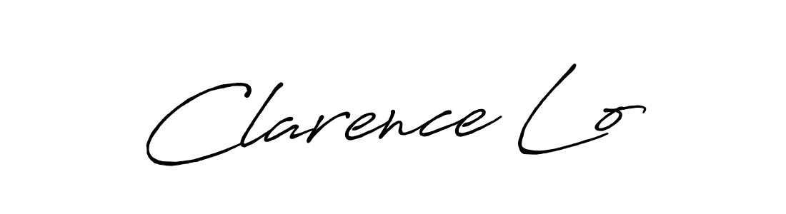 Also we have Clarence Lo name is the best signature style. Create professional handwritten signature collection using Antro_Vectra_Bolder autograph style. Clarence Lo signature style 7 images and pictures png