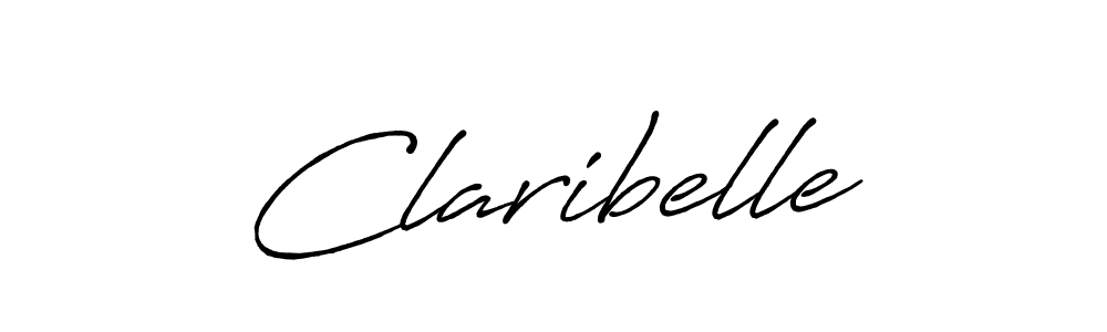 Make a beautiful signature design for name Claribelle. Use this online signature maker to create a handwritten signature for free. Claribelle signature style 7 images and pictures png