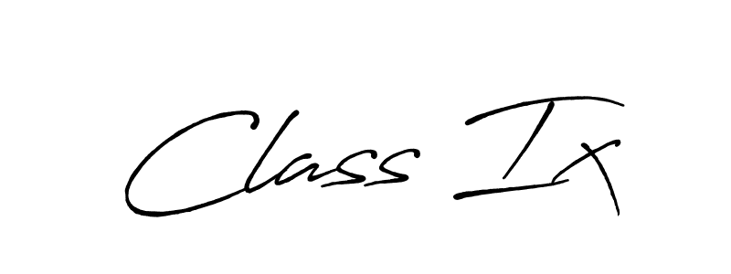 Once you've used our free online signature maker to create your best signature Antro_Vectra_Bolder style, it's time to enjoy all of the benefits that Class Ix name signing documents. Class Ix signature style 7 images and pictures png