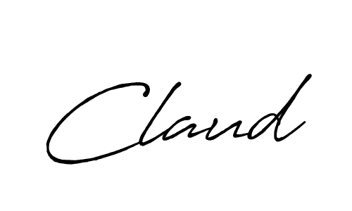 Antro_Vectra_Bolder is a professional signature style that is perfect for those who want to add a touch of class to their signature. It is also a great choice for those who want to make their signature more unique. Get Claud name to fancy signature for free. Claud signature style 7 images and pictures png