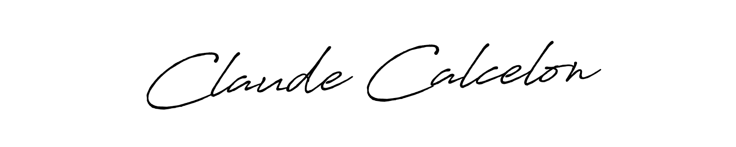 Antro_Vectra_Bolder is a professional signature style that is perfect for those who want to add a touch of class to their signature. It is also a great choice for those who want to make their signature more unique. Get Claude Calcelon name to fancy signature for free. Claude Calcelon signature style 7 images and pictures png
