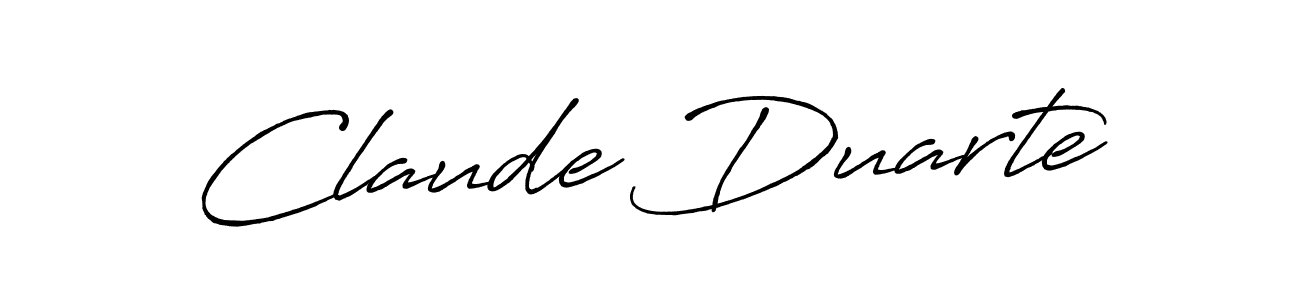 Also we have Claude Duarte name is the best signature style. Create professional handwritten signature collection using Antro_Vectra_Bolder autograph style. Claude Duarte signature style 7 images and pictures png