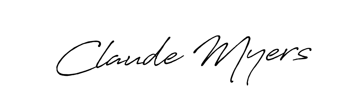 Make a beautiful signature design for name Claude Myers. Use this online signature maker to create a handwritten signature for free. Claude Myers signature style 7 images and pictures png