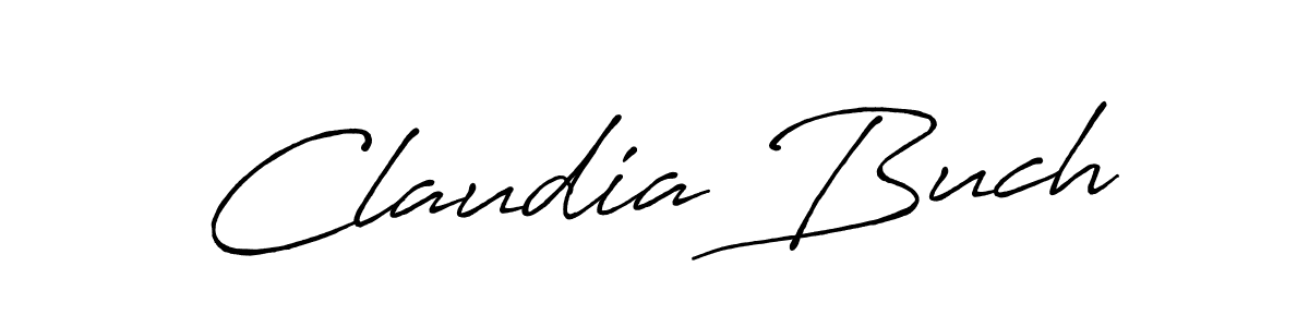 How to make Claudia Buch signature? Antro_Vectra_Bolder is a professional autograph style. Create handwritten signature for Claudia Buch name. Claudia Buch signature style 7 images and pictures png
