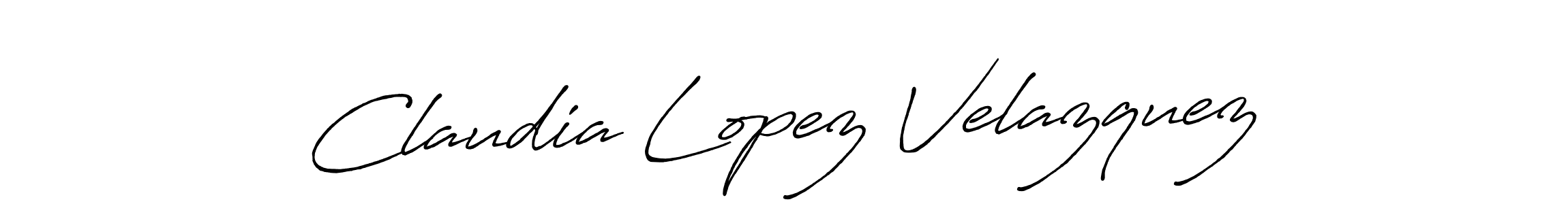How to Draw Claudia Lopez Velazquez signature style? Antro_Vectra_Bolder is a latest design signature styles for name Claudia Lopez Velazquez. Claudia Lopez Velazquez signature style 7 images and pictures png