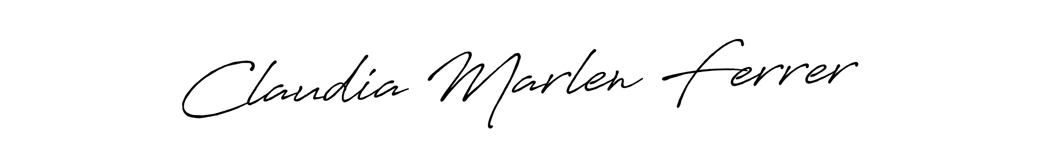 It looks lik you need a new signature style for name Claudia Marlen Ferrer. Design unique handwritten (Antro_Vectra_Bolder) signature with our free signature maker in just a few clicks. Claudia Marlen Ferrer signature style 7 images and pictures png