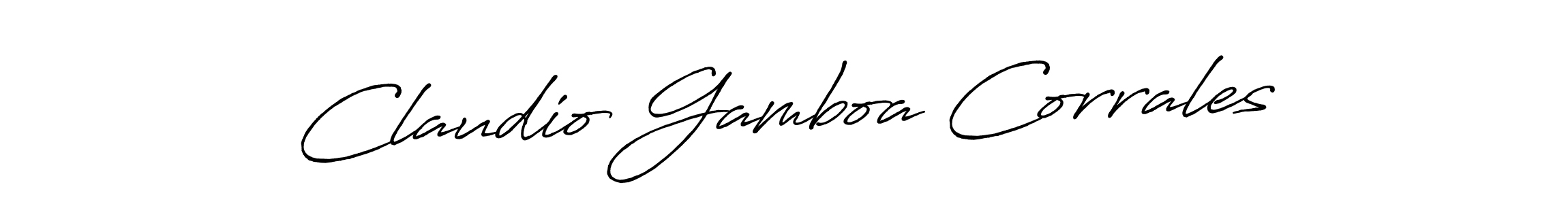You can use this online signature creator to create a handwritten signature for the name Claudio Gamboa Corrales. This is the best online autograph maker. Claudio Gamboa Corrales signature style 7 images and pictures png
