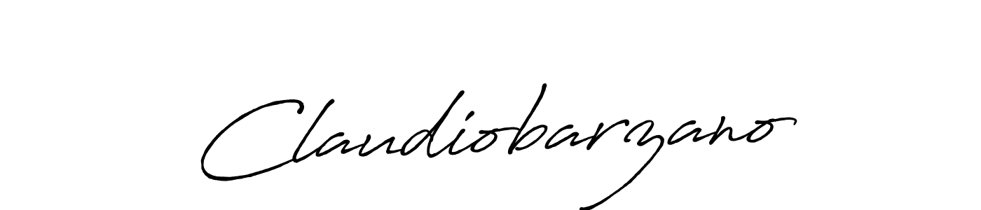 Make a short Claudiobarzano signature style. Manage your documents anywhere anytime using Antro_Vectra_Bolder. Create and add eSignatures, submit forms, share and send files easily. Claudiobarzano signature style 7 images and pictures png