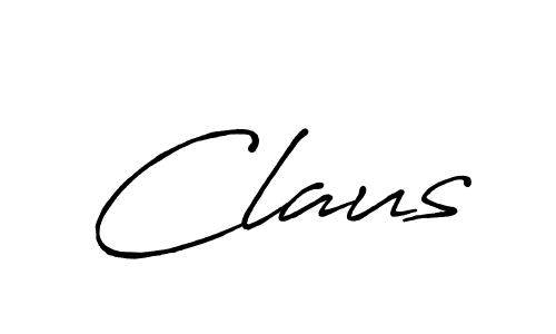 Also You can easily find your signature by using the search form. We will create Claus name handwritten signature images for you free of cost using Antro_Vectra_Bolder sign style. Claus signature style 7 images and pictures png