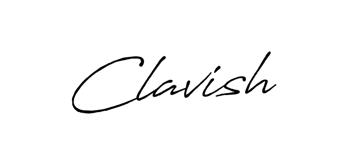 The best way (Antro_Vectra_Bolder) to make a short signature is to pick only two or three words in your name. The name Clavish include a total of six letters. For converting this name. Clavish signature style 7 images and pictures png