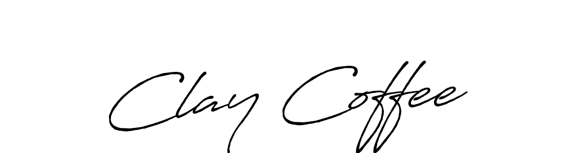 Antro_Vectra_Bolder is a professional signature style that is perfect for those who want to add a touch of class to their signature. It is also a great choice for those who want to make their signature more unique. Get Clay Coffee name to fancy signature for free. Clay Coffee signature style 7 images and pictures png