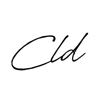 Once you've used our free online signature maker to create your best signature Antro_Vectra_Bolder style, it's time to enjoy all of the benefits that Cld name signing documents. Cld signature style 7 images and pictures png