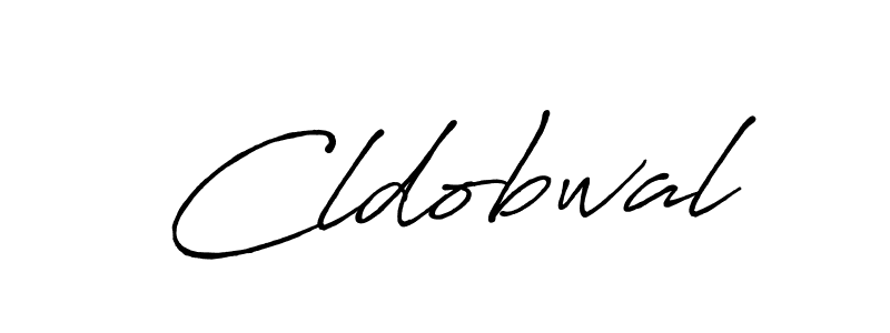 Make a beautiful signature design for name Cldobwal. With this signature (Antro_Vectra_Bolder) style, you can create a handwritten signature for free. Cldobwal signature style 7 images and pictures png
