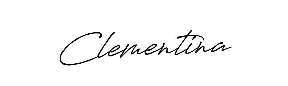 You should practise on your own different ways (Antro_Vectra_Bolder) to write your name (Clementina) in signature. don't let someone else do it for you. Clementina signature style 7 images and pictures png