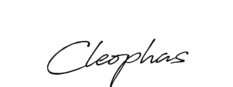 Use a signature maker to create a handwritten signature online. With this signature software, you can design (Antro_Vectra_Bolder) your own signature for name Cleophas. Cleophas signature style 7 images and pictures png