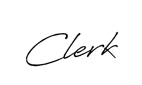 Antro_Vectra_Bolder is a professional signature style that is perfect for those who want to add a touch of class to their signature. It is also a great choice for those who want to make their signature more unique. Get Clerk name to fancy signature for free. Clerk signature style 7 images and pictures png