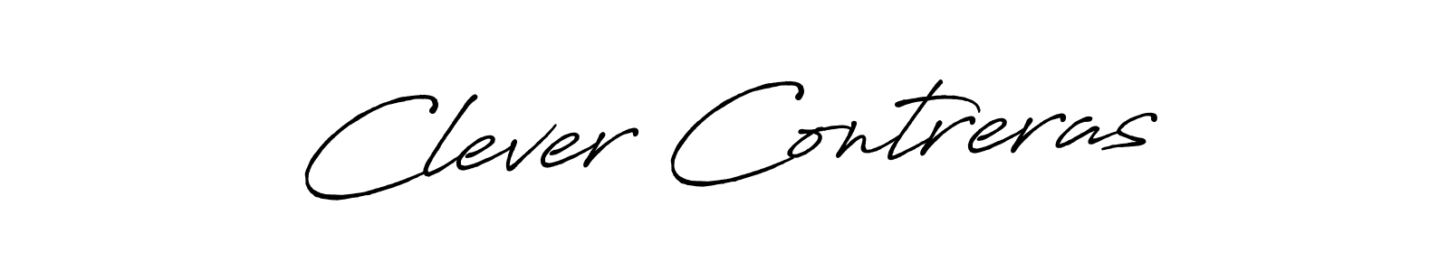 You can use this online signature creator to create a handwritten signature for the name Clever Contreras. This is the best online autograph maker. Clever Contreras signature style 7 images and pictures png