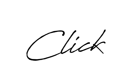 Also we have Click name is the best signature style. Create professional handwritten signature collection using Antro_Vectra_Bolder autograph style. Click signature style 7 images and pictures png
