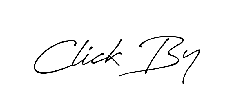 The best way (Antro_Vectra_Bolder) to make a short signature is to pick only two or three words in your name. The name Click By include a total of six letters. For converting this name. Click By signature style 7 images and pictures png