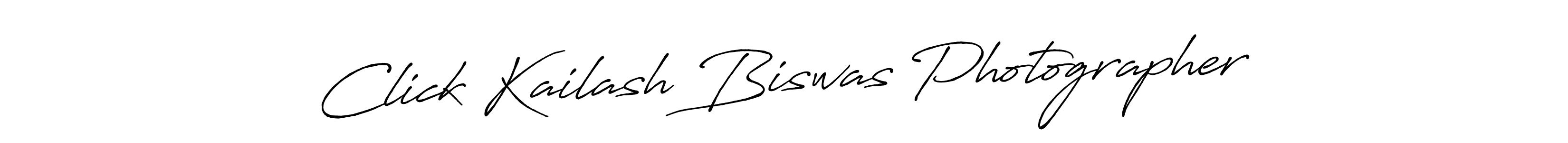 The best way (Antro_Vectra_Bolder) to make a short signature is to pick only two or three words in your name. The name Click Kailash Biswas Photographer include a total of six letters. For converting this name. Click Kailash Biswas Photographer signature style 7 images and pictures png