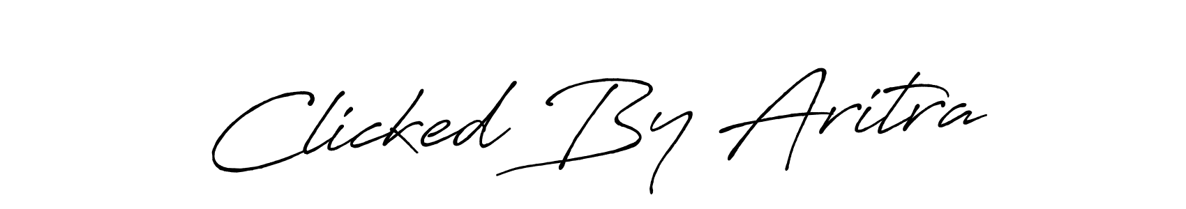 It looks lik you need a new signature style for name Clicked By Aritra. Design unique handwritten (Antro_Vectra_Bolder) signature with our free signature maker in just a few clicks. Clicked By Aritra signature style 7 images and pictures png