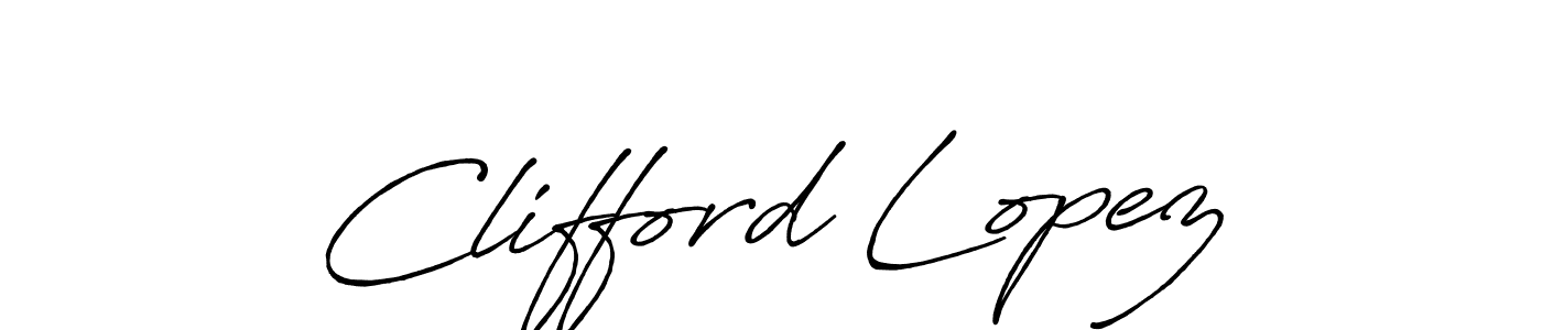 Make a short Clifford Lopez signature style. Manage your documents anywhere anytime using Antro_Vectra_Bolder. Create and add eSignatures, submit forms, share and send files easily. Clifford Lopez signature style 7 images and pictures png