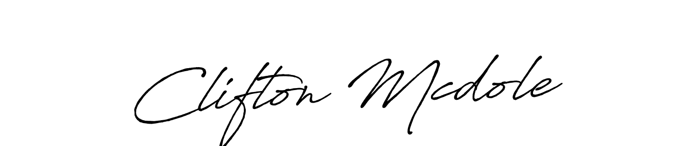 How to make Clifton Mcdole signature? Antro_Vectra_Bolder is a professional autograph style. Create handwritten signature for Clifton Mcdole name. Clifton Mcdole signature style 7 images and pictures png