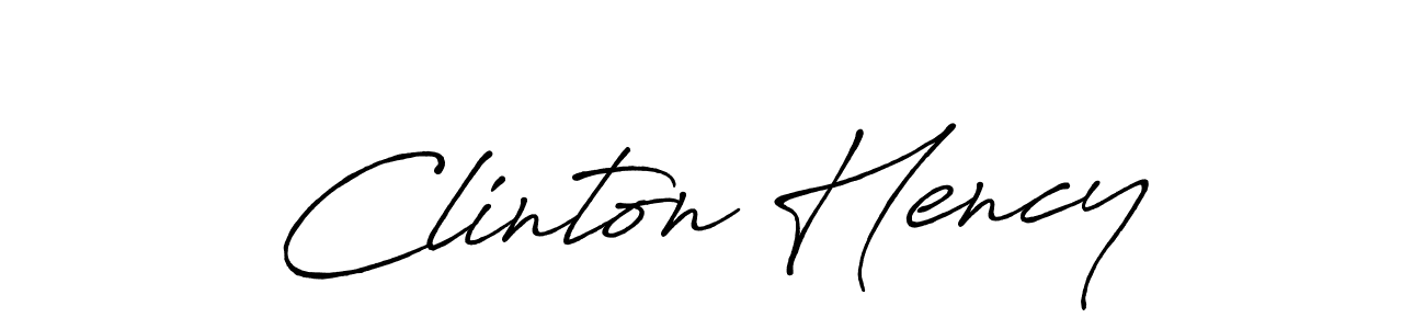 How to make Clinton Hency signature? Antro_Vectra_Bolder is a professional autograph style. Create handwritten signature for Clinton Hency name. Clinton Hency signature style 7 images and pictures png