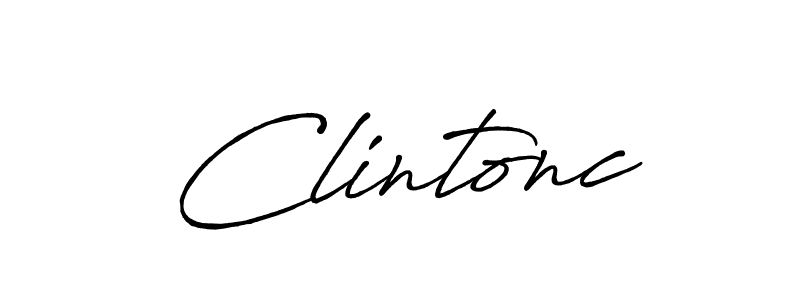 How to Draw Clintonc signature style? Antro_Vectra_Bolder is a latest design signature styles for name Clintonc. Clintonc signature style 7 images and pictures png