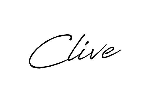 You should practise on your own different ways (Antro_Vectra_Bolder) to write your name (Clive) in signature. don't let someone else do it for you. Clive signature style 7 images and pictures png