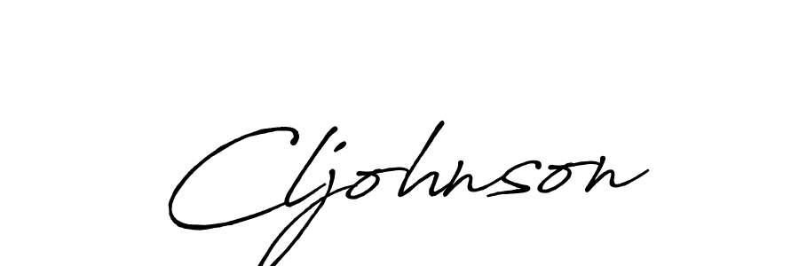 Make a beautiful signature design for name Cljohnson. Use this online signature maker to create a handwritten signature for free. Cljohnson signature style 7 images and pictures png