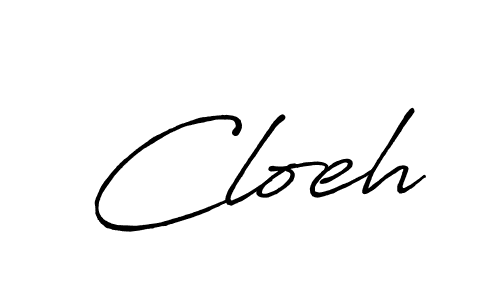 Also You can easily find your signature by using the search form. We will create Cloeh name handwritten signature images for you free of cost using Antro_Vectra_Bolder sign style. Cloeh signature style 7 images and pictures png