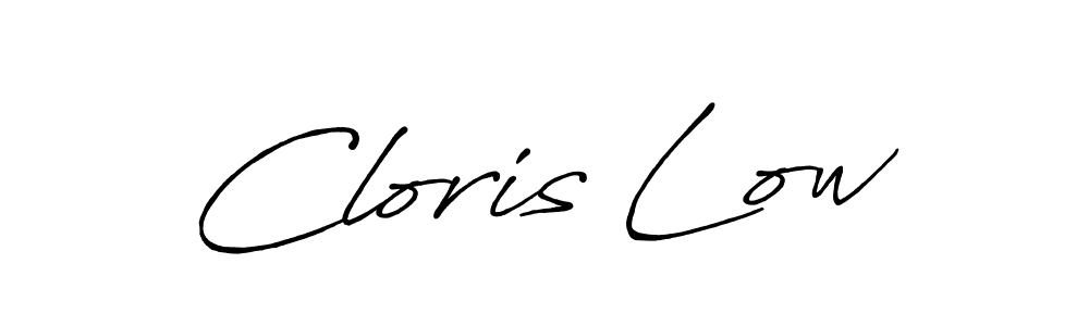 Once you've used our free online signature maker to create your best signature Antro_Vectra_Bolder style, it's time to enjoy all of the benefits that Cloris Low name signing documents. Cloris Low signature style 7 images and pictures png